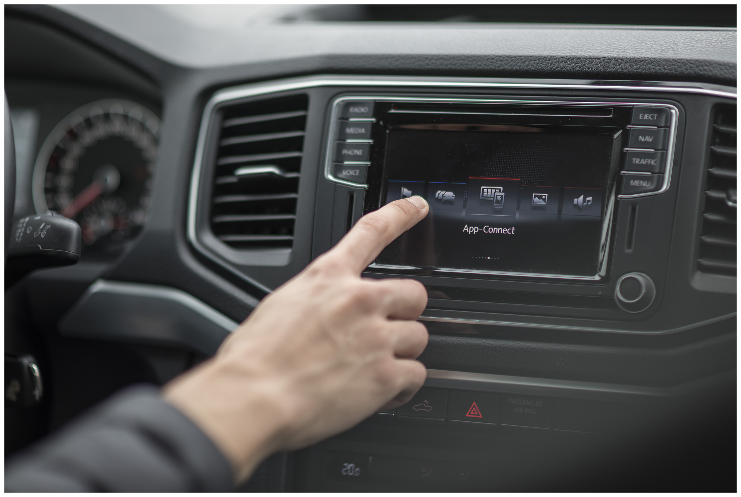 Het infotainmentsyteem