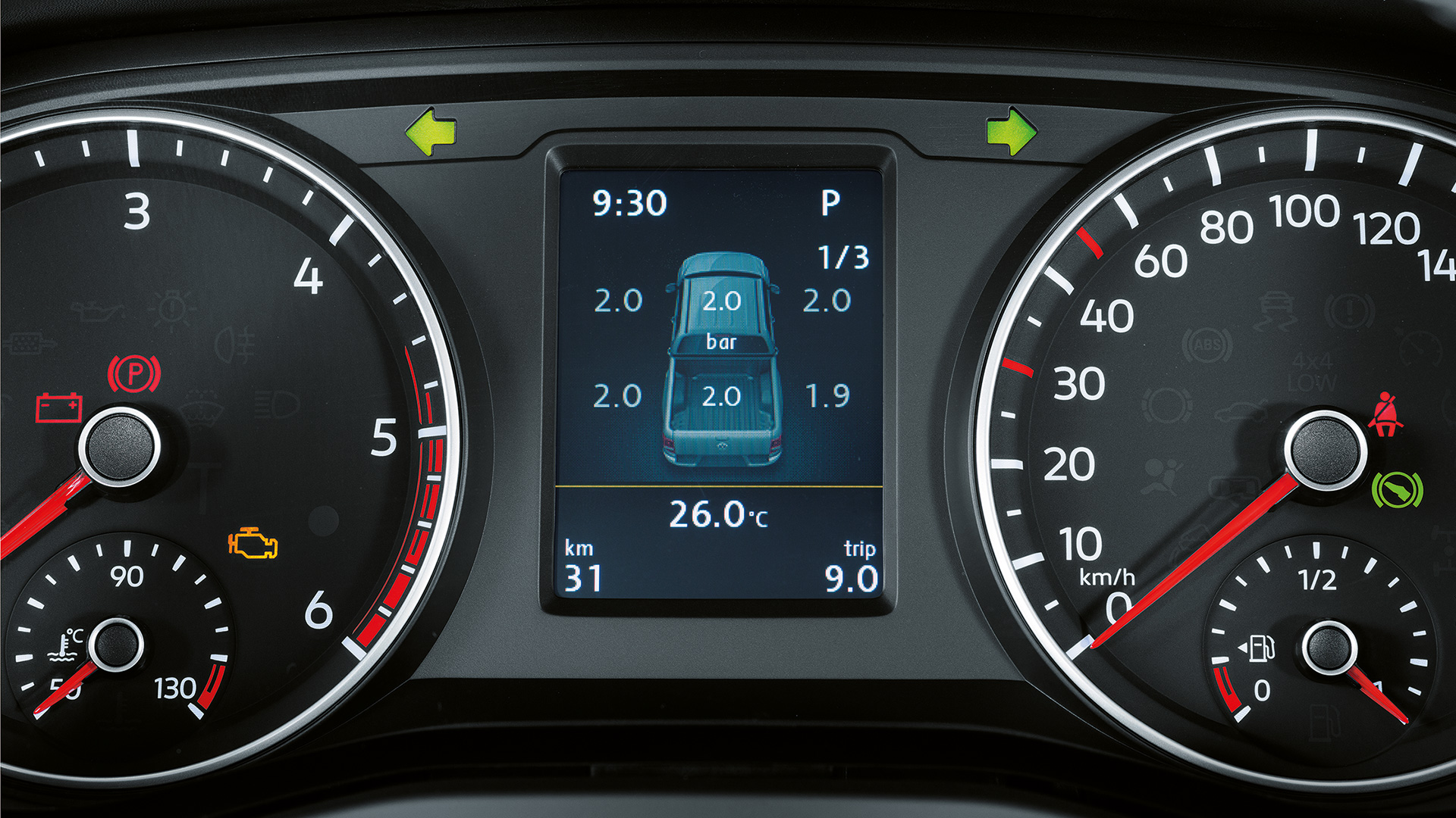 Bandenspanningswaarschuwingsysteem