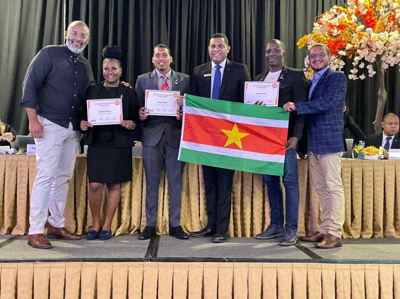 Fernandes Autohandel N.V. supports JCI Suriname