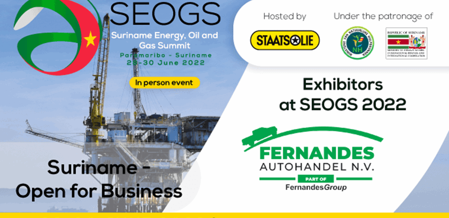 Suriname Energy, Oil & Gas Summit 2022