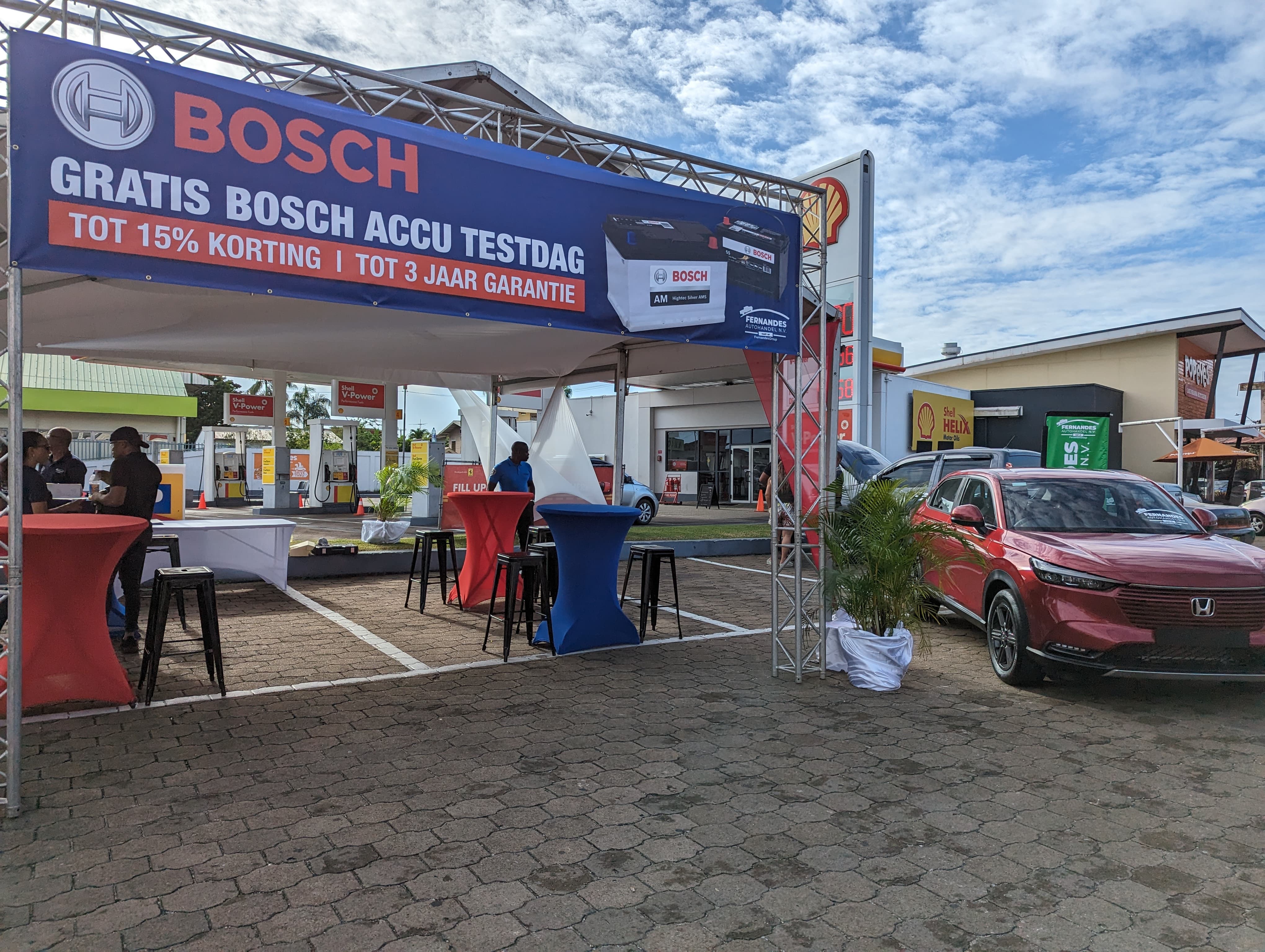 Gratis Bosch Accu Testdag bij Fernandes Autohandel