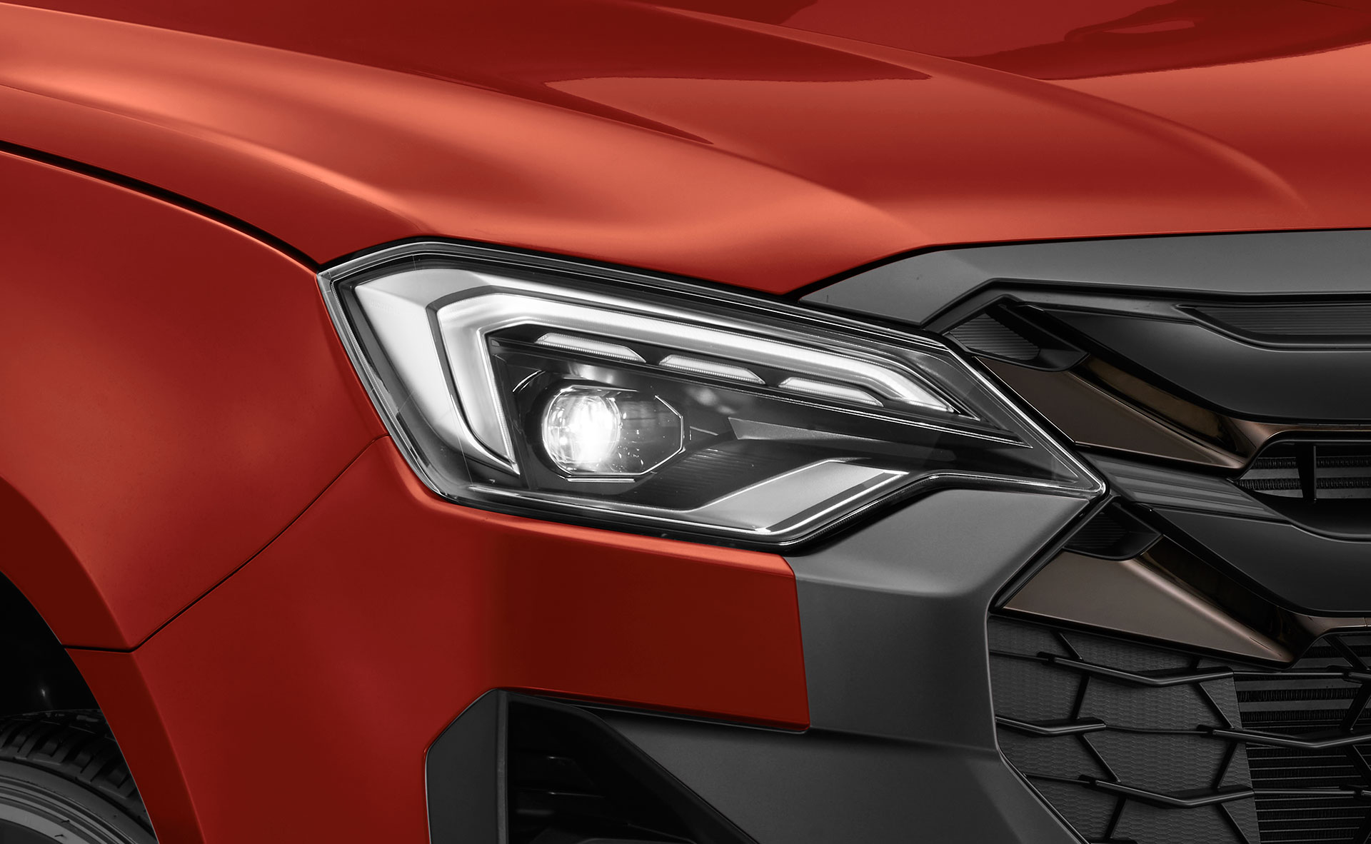 LED daytime running koplampen